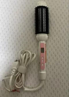 クレイツ　イオン　ヘアアイロン ホワイト/ピンク