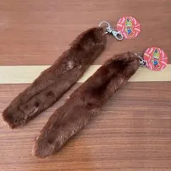 未使用品☆しっぽ キーホルダー　2個セット