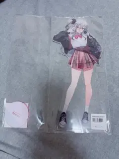ホロライブ 輪堂千速 BIGアクリルスタンド カラオケの鉄人 flowglow