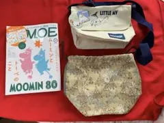 ムーミン3点セット（本、バック、巾着）