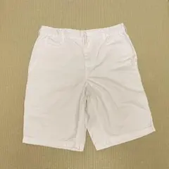 ホワイト ハーフパンツ GU