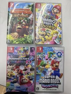 Nintendo Switch ソフトセット　マリオ4点セット