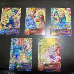 ドラゴンボールヒーローズPカード5枚セット