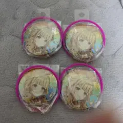 学園アイドルマスター GiGO オーロラ缶バッジ 藤田ことね4点セット