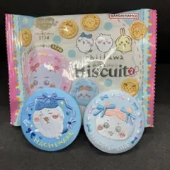 ちいかわ ビスケット 刺繍缶バッチ《ハチワレ2種》
