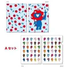 ミャクミャク　カラフル　クリアファイル A4サイズ