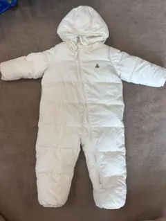 babyGap ベビー用中綿ジャンプスーツ ホワイト 70cmのサムネイル
