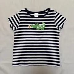GYMBOREE ジンボリー 子供服 ストライプ半袖Tシャツ サイズ5のサムネイル