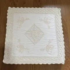 近沢レース　テーブルセンター　レトロ レースドイリー 花刺繍 パッチワーク 近沢レース テーブルセンター レトロ レースドイリー 花刺繍 パッチ