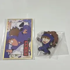 忍たま乱太郎 鉢屋三郎 華絵札色紙コレクション ラバーストラップ