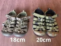KEEN 迷彩色 サンダル20cm18cm