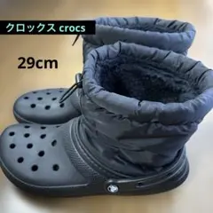 クロックス crocs クラッシックラインドネオパフブーツサンダル29cm