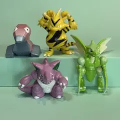 ポケモン　初期モンコレ　ニドキング ストライク　エレブー　ポリゴン　4体セット