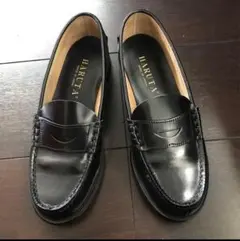 ✨美品‼️✨HARUTA ハルタ ローファー 本革 天然皮革　黒 24.5cm