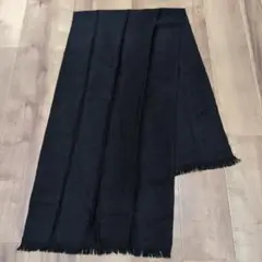 GUCCI ブラック マフラー ウール100%