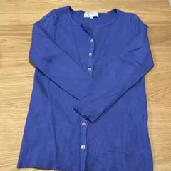 ROPÉ PICNIC 紫 長袖カーディガン 38