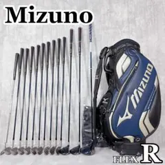 R102 ミズノ ゴルフクラブ メンズ フルセット 12点 JPX 初心者 - メルカリ