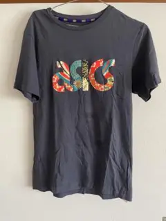 ASICS カラフルロゴ Tシャツ