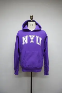 ◆Champion チャンピオン アメリカ製 NYU ニューヨーク大学 USED