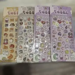 ちゅるるんぷくぷくキャンディーシール　3種4点セット