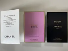 CHANEL シャネル　香水サンプル　メークアップベースサンプル