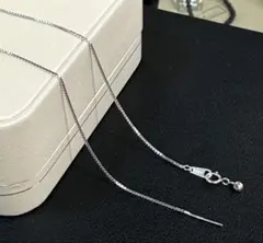 格安 ピンチェーン50cm ベネチアンチェーン シルバー925 (18金仕上げ 