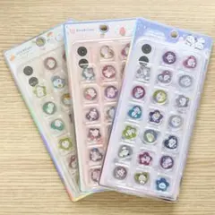 3つセット キラコロおはじきシール 정규품