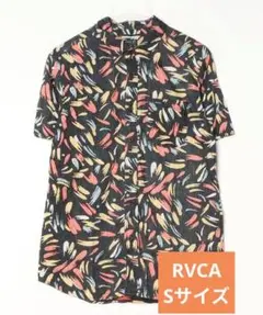 「RVCA」 半袖シャツ SMALL ブラック メンズのサムネイル