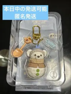 ダッフィー＆フレンズシークレットオブスノーウィーデイ チャーム ダッフィー