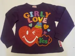 ガールズ 裏起毛トレーナー 120cm