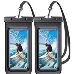 2024新登場2点入り スマホ 防水ケース IPX8完全防水 タッチ可能