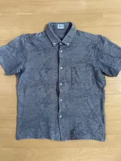 【美品】沖縄産 かりゆしウェア 沖縄物語