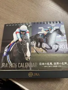 JRA 2026 CALENDAR 競馬 卓上カレンダー
