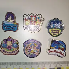 ファンタジーランド　ディズニー ピンバッジ 6種セット アトラクション