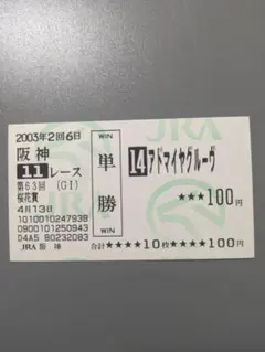 2026年最新】アドマイヤベガ 馬券の人気アイテム - メルカリ