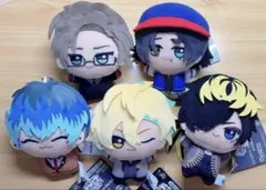 ヒプノシスマイク　ちびぐるみ　ぬいぐるみ　マスコット　ヒプマイ　5種セット