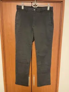 UNIQLO ユニクロ メンズ ストレッチパンツ 黒 ウエスト82 ブラック