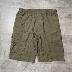 90s FIRST DOWN カーゴショートパンツ オリーブのサムネイル