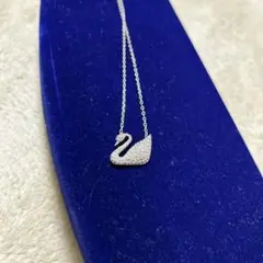 SWAROVSKI スワロフスキー 白鳥 ネックレス クリスタル