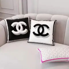 【再販無し】ロゴ クッションカバー 2枚セット