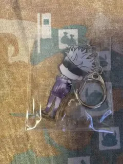 呪術廻戦　レトロちっく　アクリルキーホルダー　五条悟