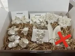 【値下げ！美品】ハンドメイドピアス4点セット ウェディング 前撮り結婚式