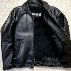 ◆入手困難/美品/2way◆SCHOTT 652 シングルライダース 36のサムネイル