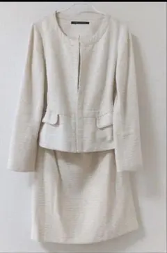 Green Label Relaxing /アイボリー /スカートスーツ/38