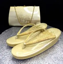 T6 草履バックセット　和装小物　礼装用　結婚式　式典お祝い 成人式