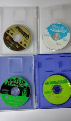 ゲームキューブソフト　まとめ売り　４点