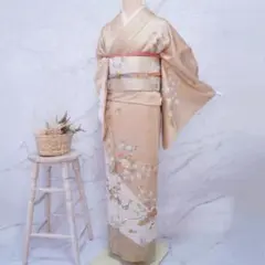 訪問着 フルセットa687卒業式　入学式　お宮参り　七五三　結婚式