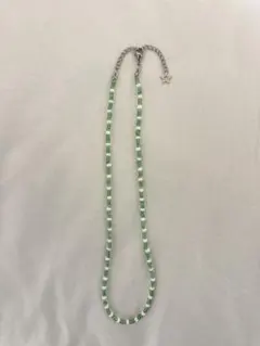 no.548／a'moureveビーズネックレス ハンドメイド 古着 韓国 - メルカリ