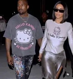 希少 HELLOKITTY KANYE WEST VINTAGE TEE Mのサムネイル