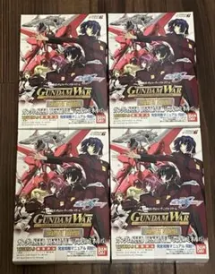 ガンダムウォー GUNDAMWAR　スターターデッキ 3boxセット　新品 2025年最新】ガンダムウォー スターターの人気アイテム - メルカリ